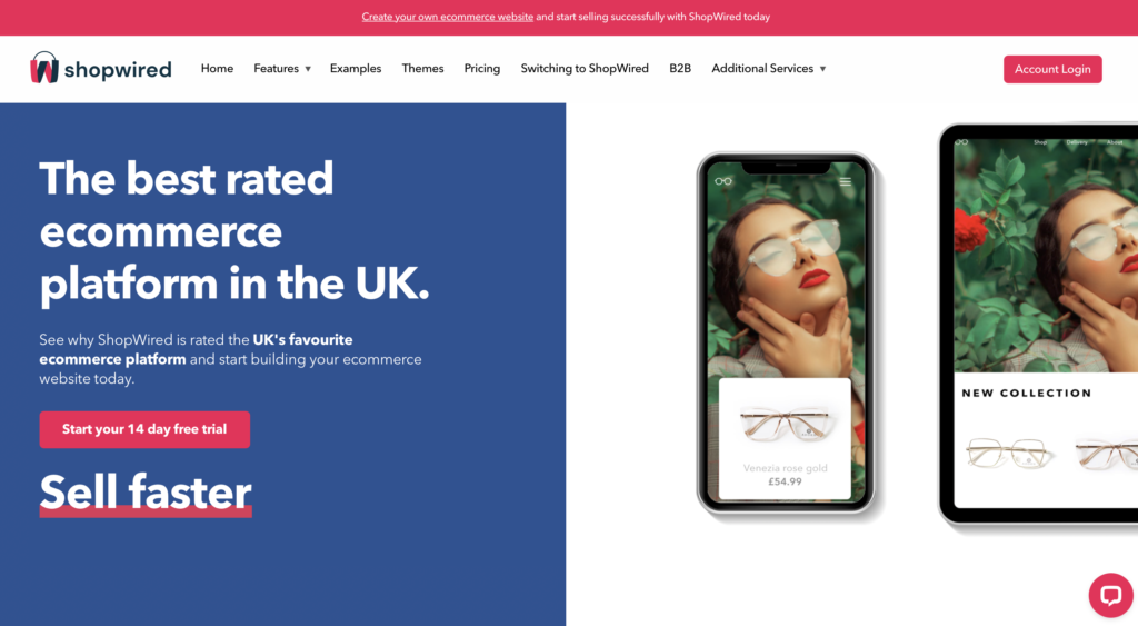ShopWired is an excellent e-commerce platform