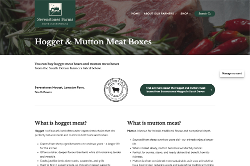 hogget meat boxes